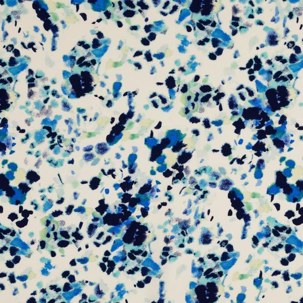 Viskose Popeline - jeansblau